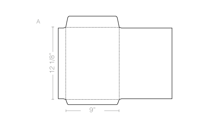 A型膠口企封(無窗)