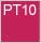 PT10(Pantone Rubine Red)